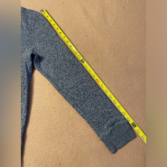 Roots Cotton Henley Sweater Grey Tri-blend - Picture 13 of 14